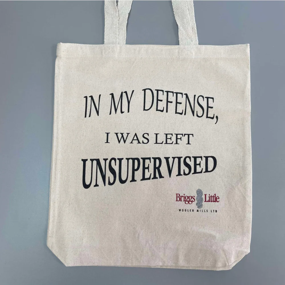 Briggs & Little Canvas Slogan Bag
