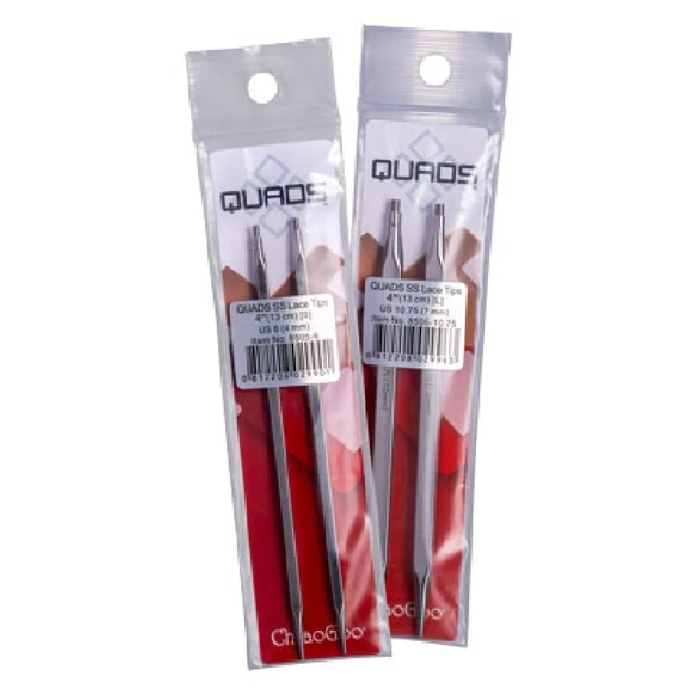 Chiaogoo QUADS SS Lace Tips 4 in. (L)