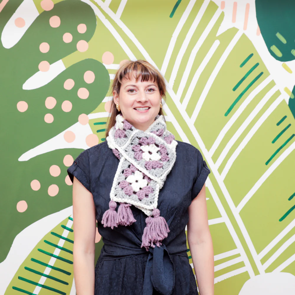 Crochet Level 2: Granny Square Scarf - Image 6