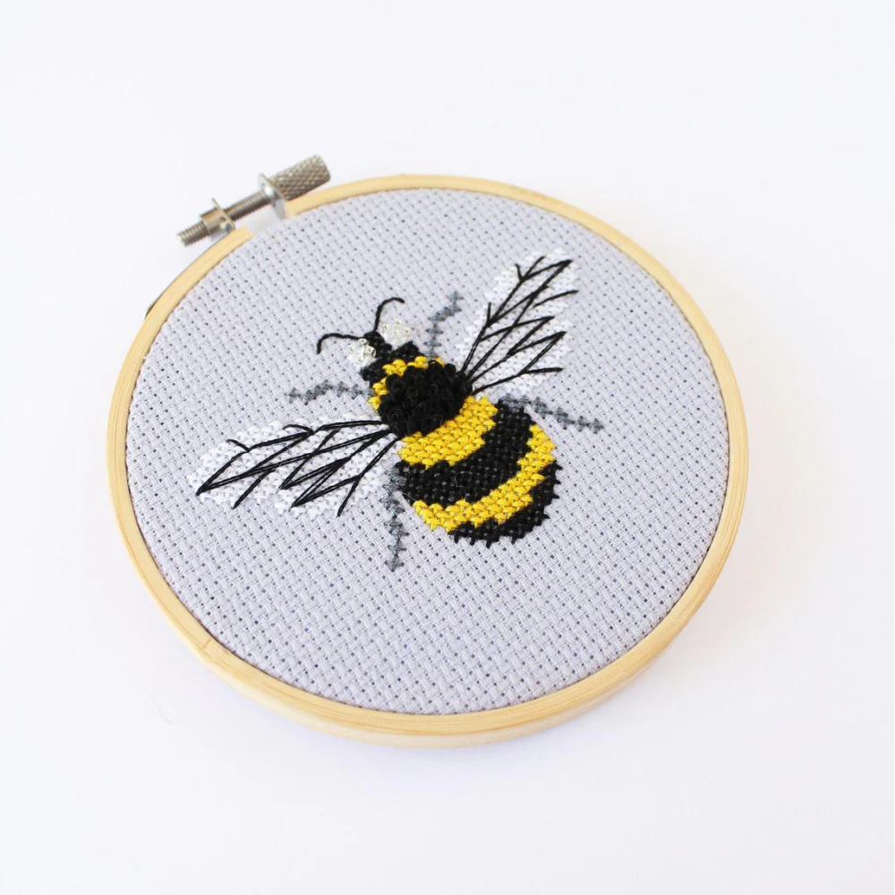 Diana Watters Bumblebee Cross Stitch Kit