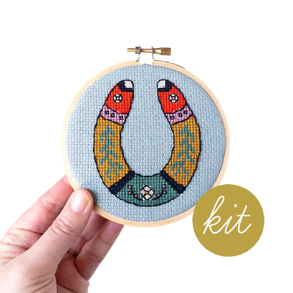 Junebug and Darlin Feeling Lucky? Cross Stitch Kit