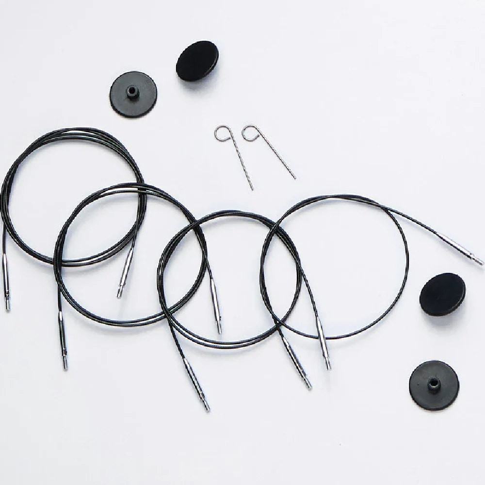 KnitPro Swivel Stainless Steel Interchangeable Cord