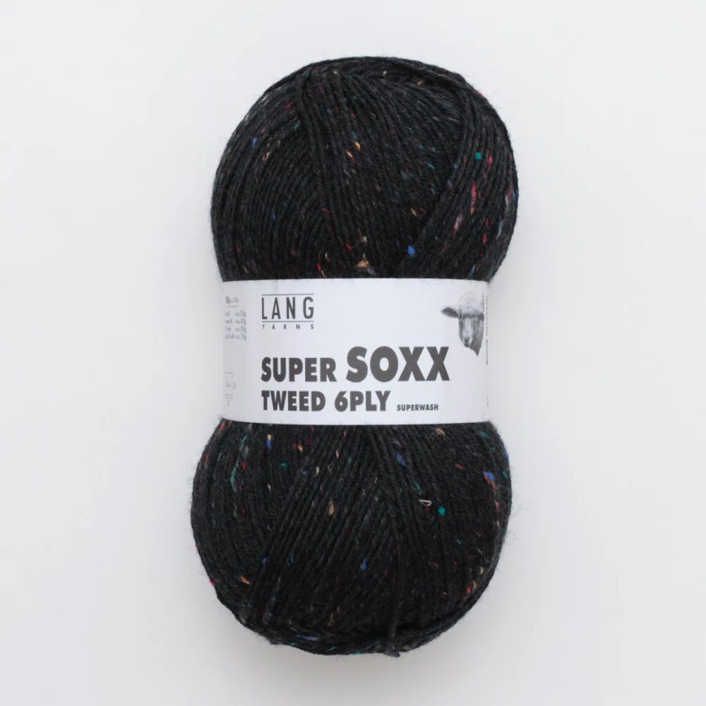 Lang Super Soxx Tweed 6 Ply