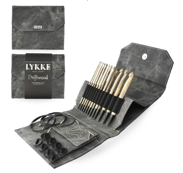 Lykke Driftwood Interchangeable Tunisian Crochet Set - Image 2
