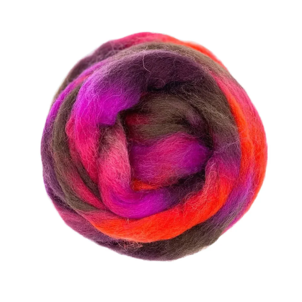 Space Dyed Wool Combed Top - Image 6