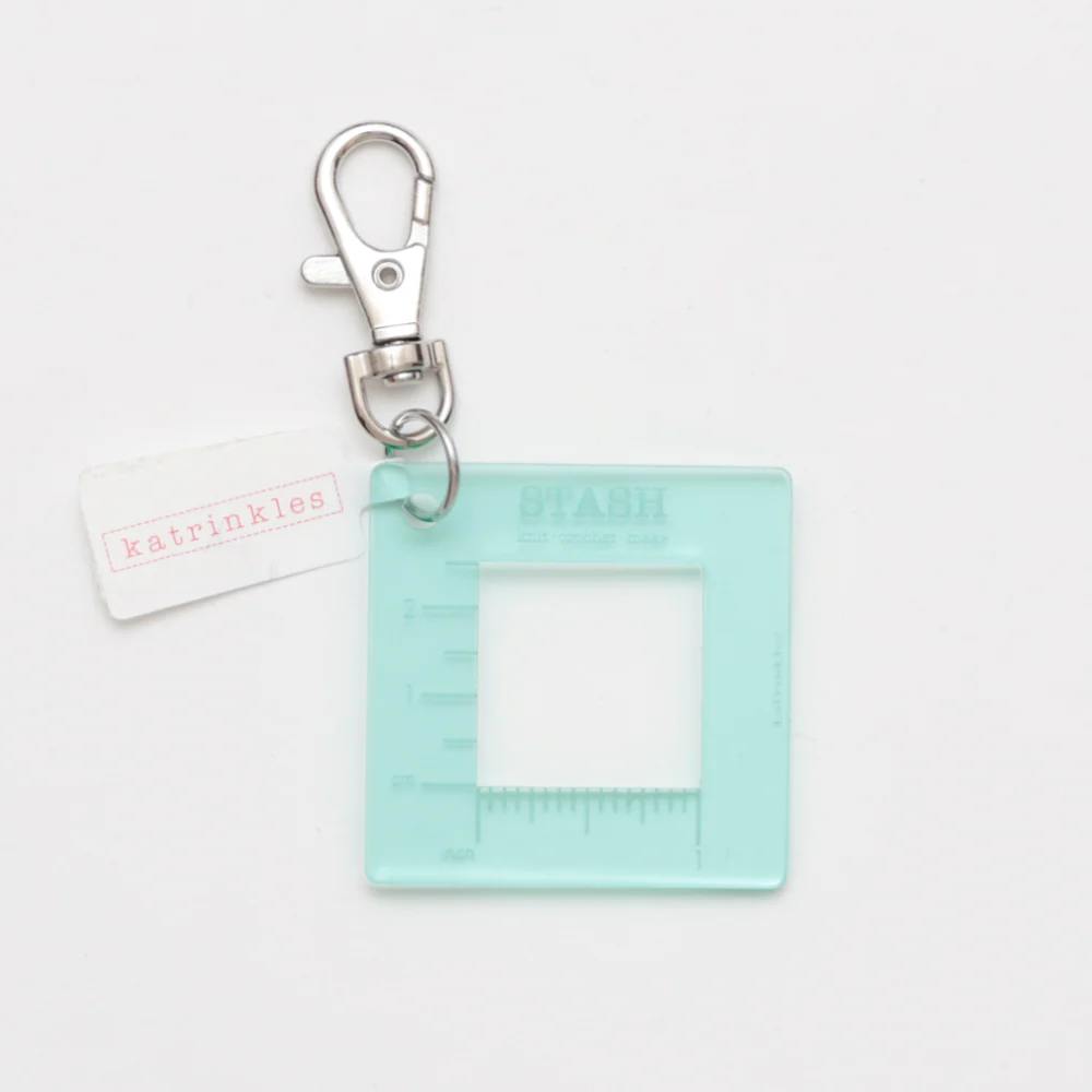 STASH 1 in. Gauge Swatch Ruler Fob Clip - Image 2