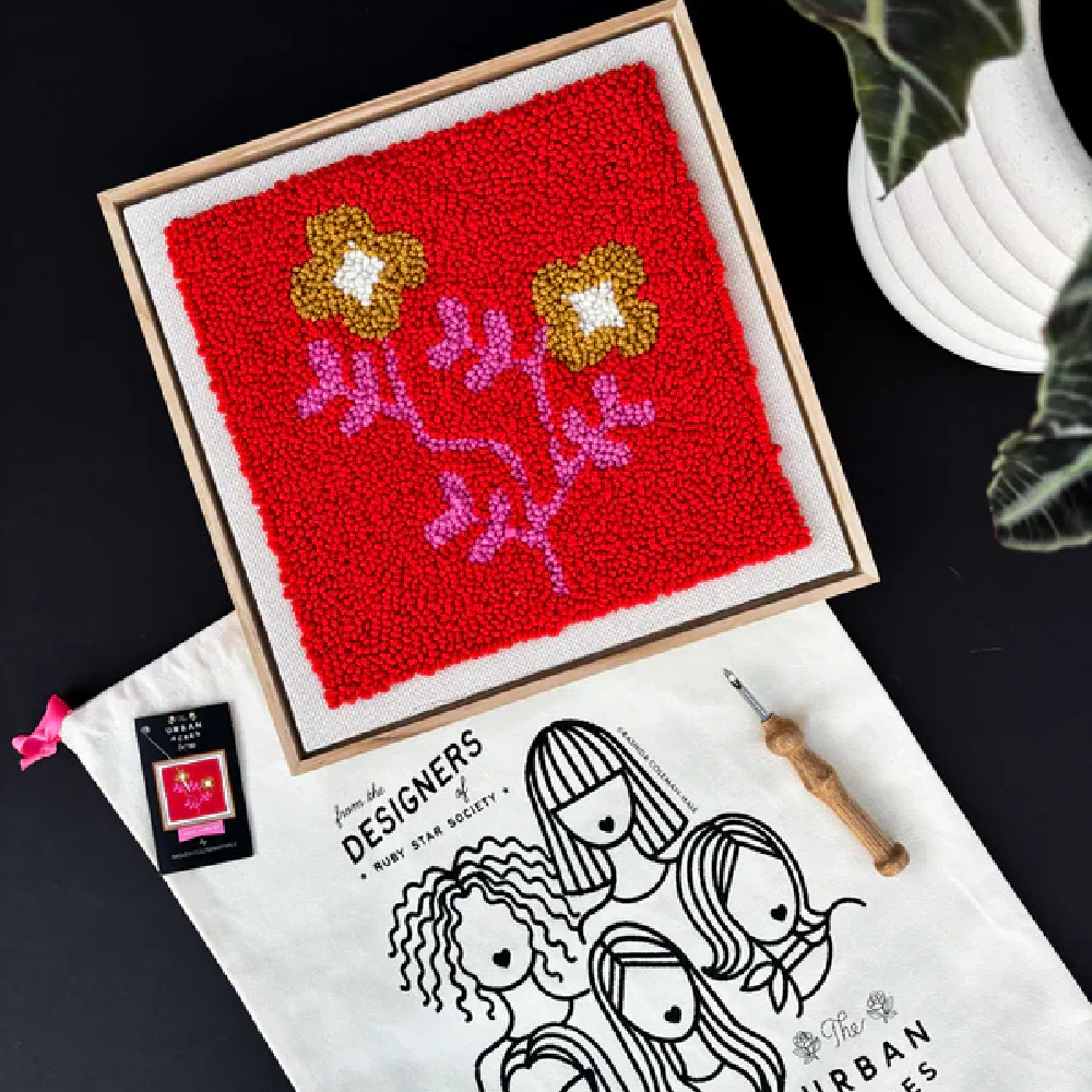 The Urban Acres Punch Needle Kit | Blossom by Rashida Coleman Hale