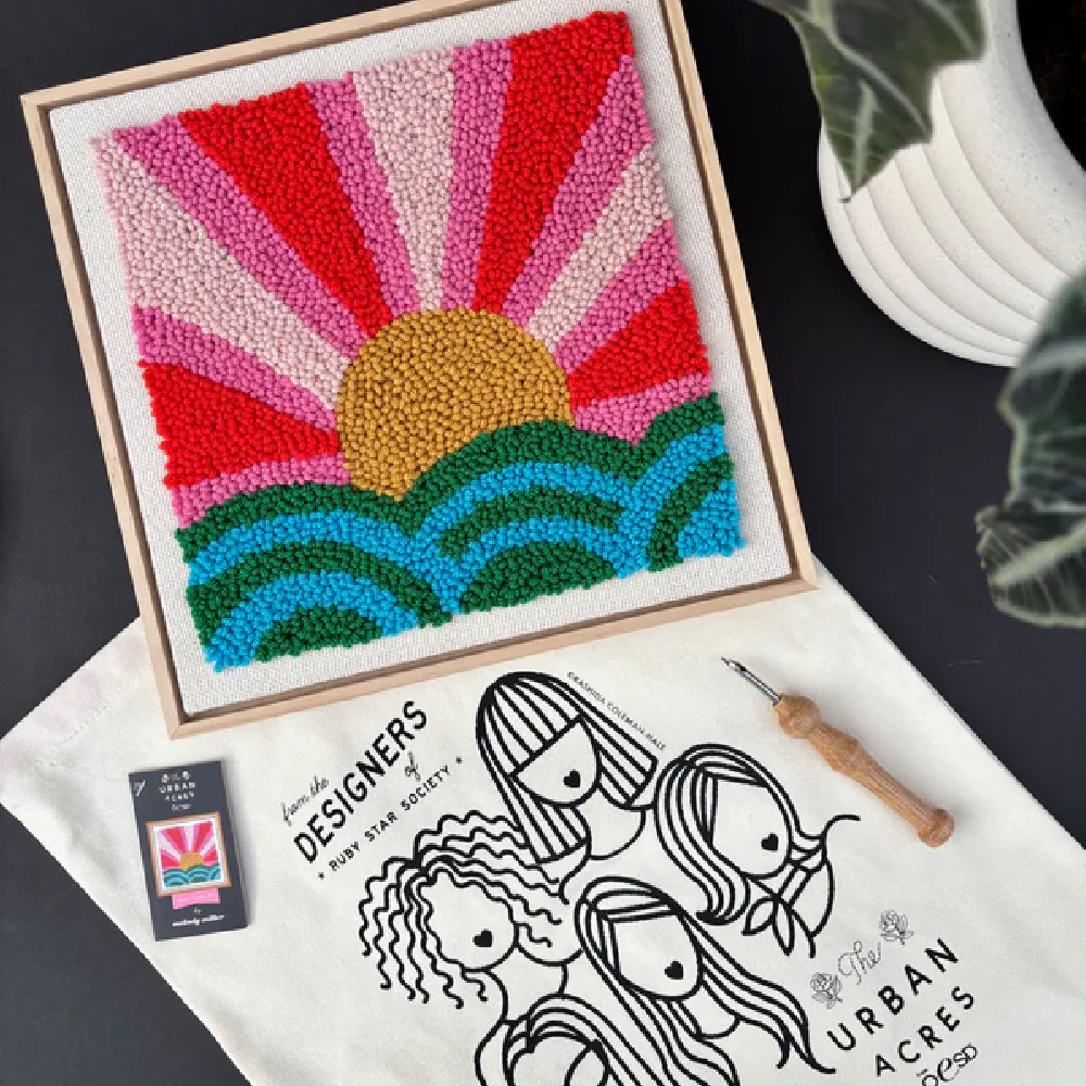 The Urban Acres Punch Needle Kit | Rise & Shine by Melody Miller